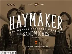 Sites similar to haymakeraustin.com