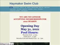 Sites similar to haymakerpool.org