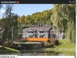 Sites similar to haymancompany.com