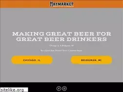 Sites similar to haymarketbrewing.com