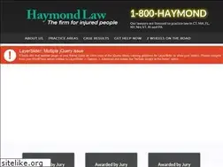 Sites similar to haymondlaw.com