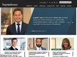 Sites similar to haynesandboone.com