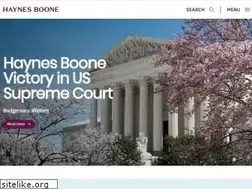 Sites similar to haynesboone.com