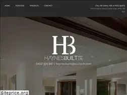 Sites similar to haynesbuilt.net