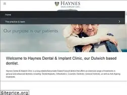 Sites similar to haynesdental.co.uk