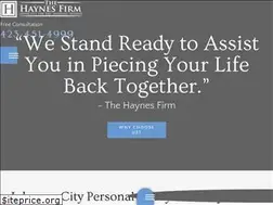 Sites similar to hayneslawyers.com