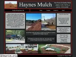 Sites similar to haynesmulch.com