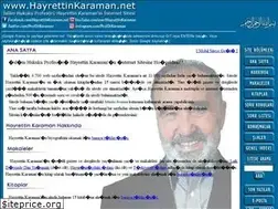 Sites similar to hayrettinkaraman.net