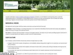 Sites similar to haysliplandscape.com