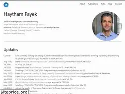 Sites similar to haythamfayek.com