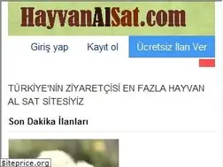Sites similar to hayvanalsat.com