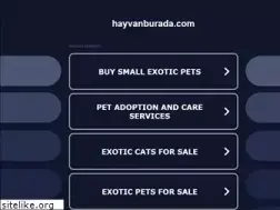 Sites similar to hayvanburada.com