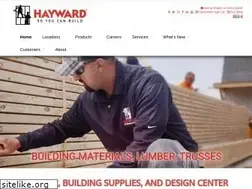 Sites similar to haywardlumber.com