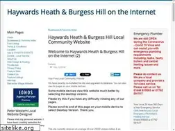 Sites similar to haywardsheathandburgesshill.co.uk