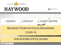 Sites similar to haywood.com