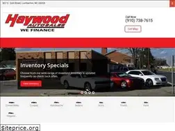 Sites similar to haywoodautosales.com