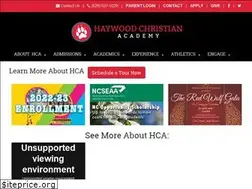Sites similar to haywoodchristianacademy.org