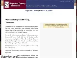 Sites similar to haywoodcountybrownsville.com