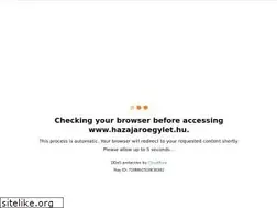Sites similar to hazajaroegylet.hu