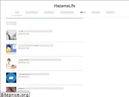 Sites similar to hazama-life.com