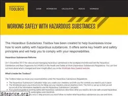 Sites similar to hazardoussubstances.govt.nz