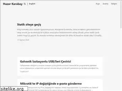 Sites similar to hazarkarabay.com.tr