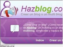Sites similar to hazblog.com
