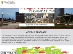 Sites similar to hazelmillerfoundation.org