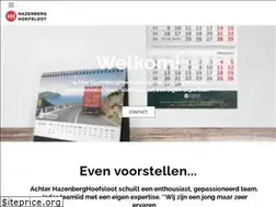 Sites similar to hazenberghoefsloot.nl