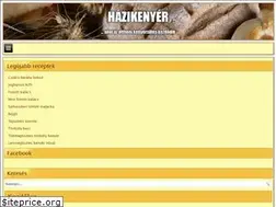 Sites similar to hazikenyer.hu