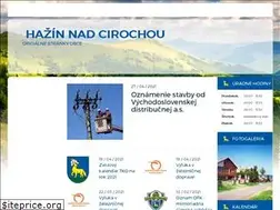 Sites similar to hazinnadcirochou.sk