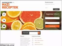 Sites similar to hazireceptek.hu