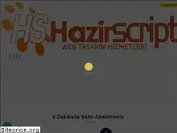 Sites similar to hazirscript.com