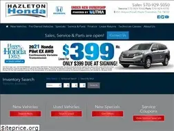 Sites similar to hazletonhonda.com