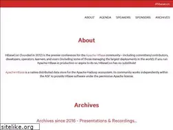 Sites similar to hbasecon.com