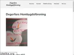 Sites similar to hbf-degerfors.se