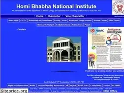 Sites similar to hbni.ac.in