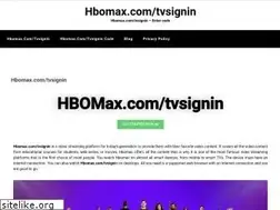 Sites similar to hbomaxcomtv-signin.com