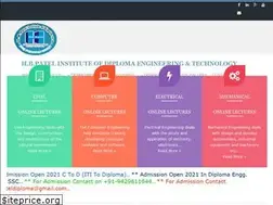 Sites similar to hbpateldiploma.org