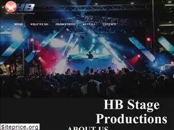 Sites similar to hbstageproductions.com