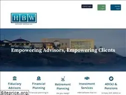 Sites similar to hbwadvisory.com
