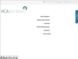Sites similar to hca-klinikken.dk