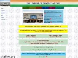 Sites similar to hcbombayatgoa.nic.in