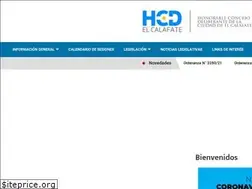Sites similar to hcdelcalafate.gov.ar