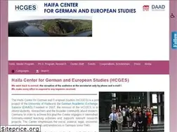 Sites similar to hcges.haifa.ac.il