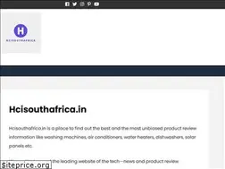 Sites similar to hcisouthafrica.in