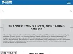 Sites similar to hclfoundation.org