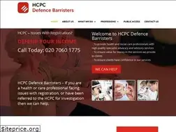 Sites similar to hcpcdefencebarristers.co.uk