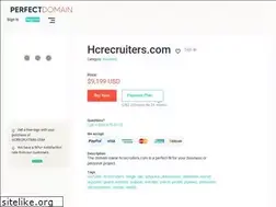 Sites similar to hcrecruiters.com