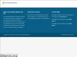 Sites similar to hcsurgicalspecialists.com